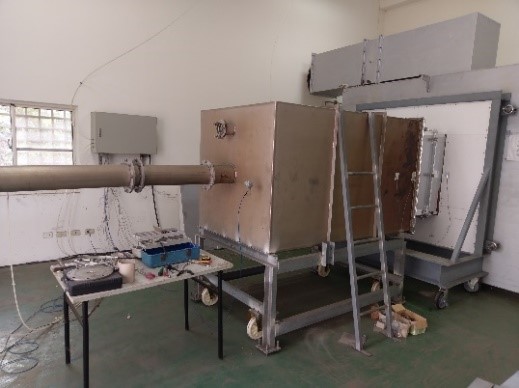 防火閘門耐火性能設備_測試儀器設備圖