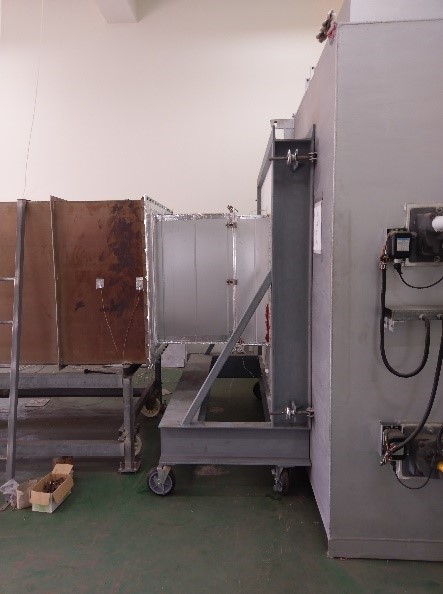 防火閘門耐火性能設備_測試儀器設備圖