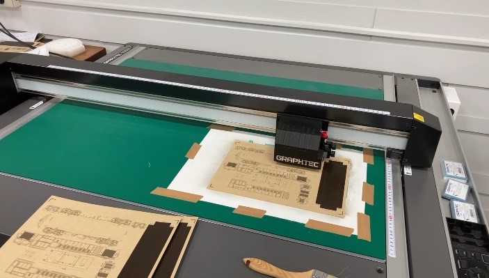 模型切割—紙板切割