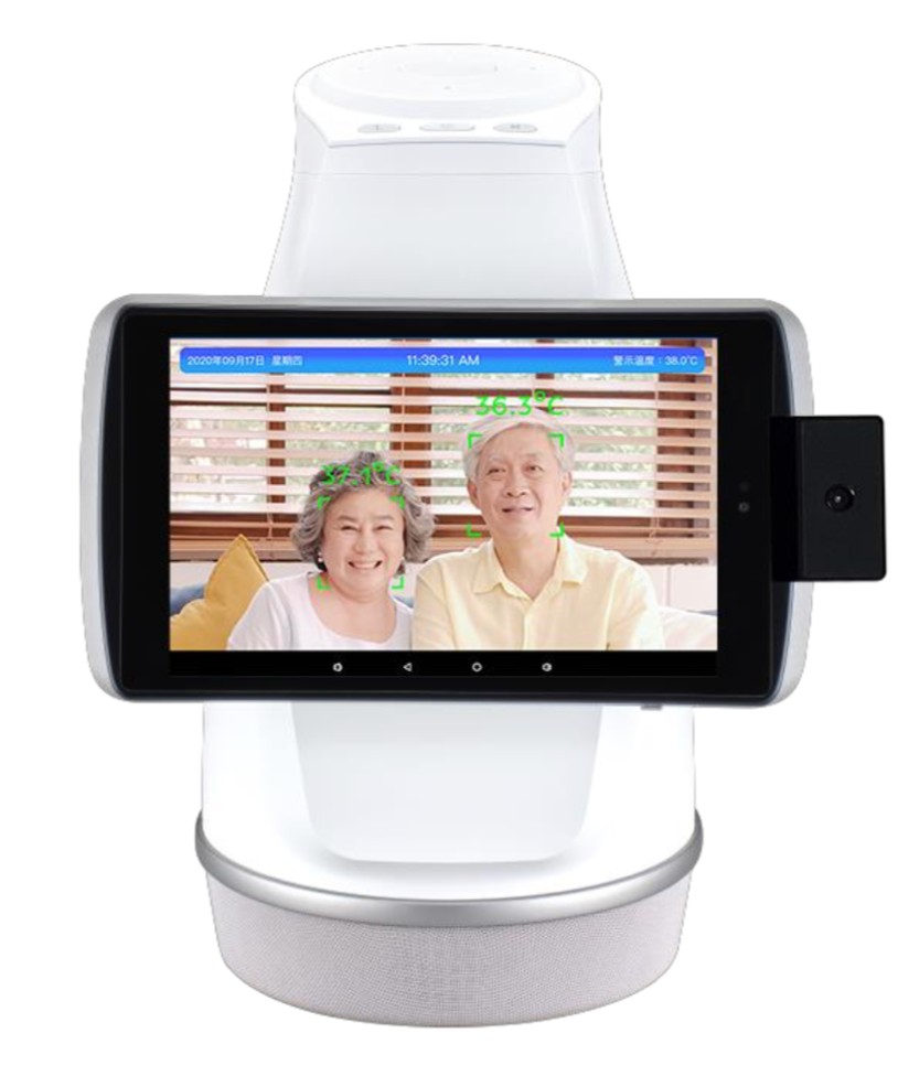 與玖炬光電共同開發之AI熱顯像產品