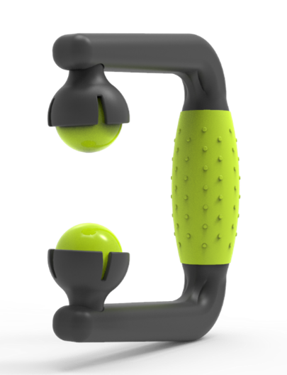 腳兩側按摩輔具圖示