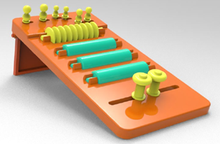 腳底部按摩輔具圖示
