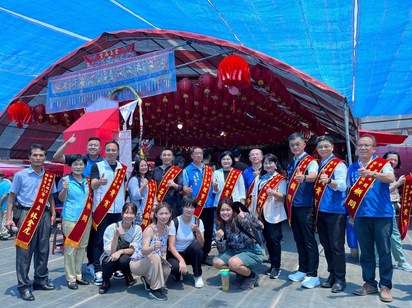 中心團隊參與開臺尊王聖誕慶典