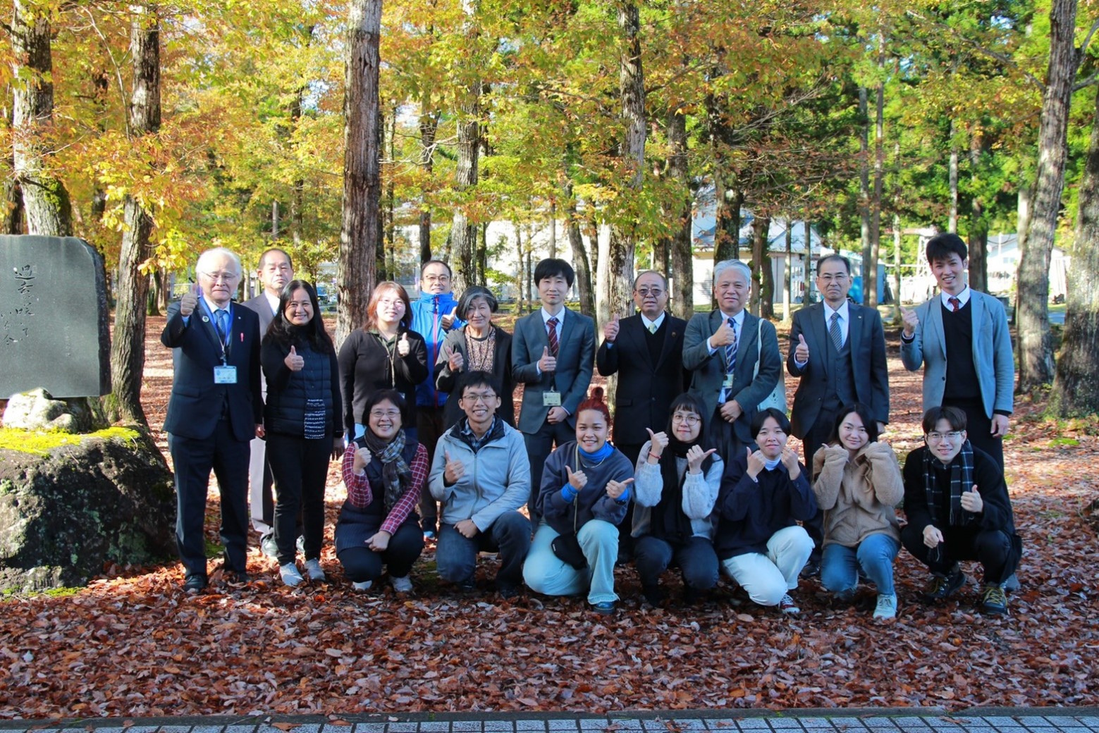 樟湖研究場域前往三島町辦理工藝行旅工作營