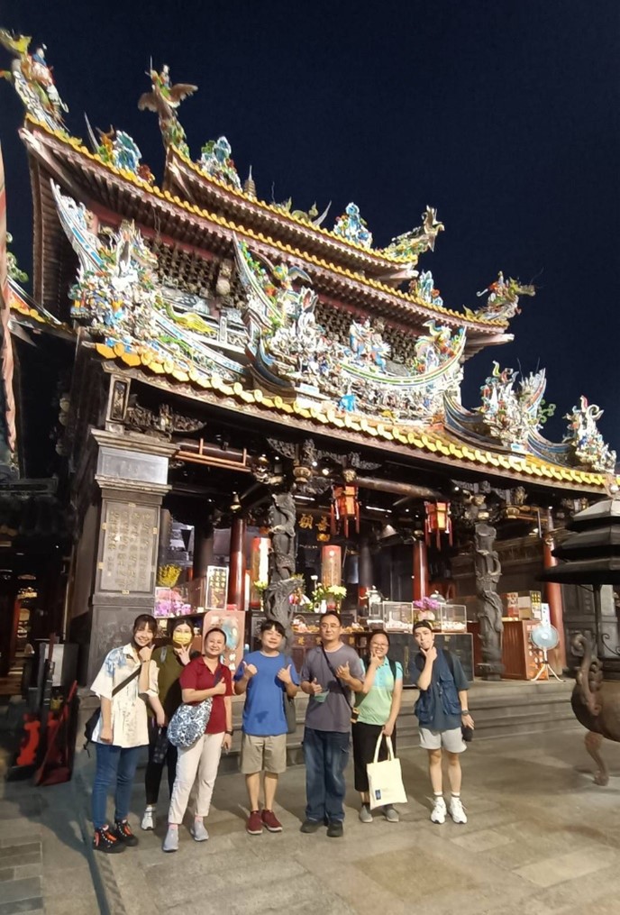 本計畫協同蔡享潤老師介紹北港寺廟歷史與巷弄導覽