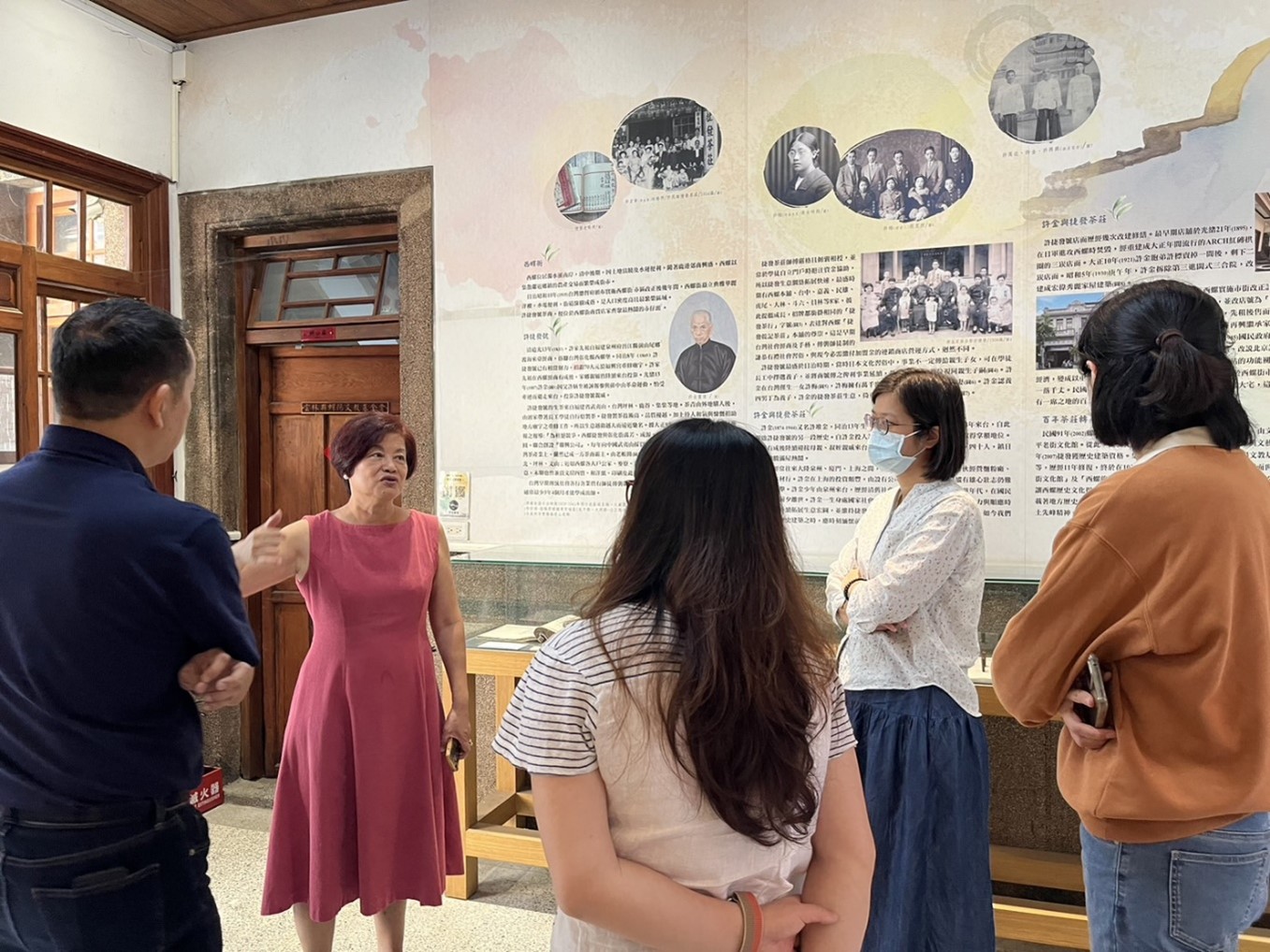 雲林縣地方文化館計畫訪視西螺延平老街文化館