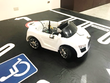 智慧電子車模擬場域