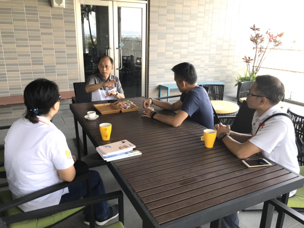 凱馨實業公司至產學處參訪交流 (2019-10-23)