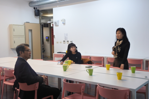 美國南伊利諾大學施清友教授參訪交流 (2019-12-31)